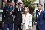 Den Haag 13 juni 2024
Prinses Margarita en Cees Wijburg arriveren bij Hotel des Indes voor de nationale veteranendag.