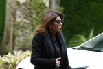 Rotterdam 14 juni 2024 
Begrafenis en besloten kring van Jan v Galen de vader van Rachel Hazes op begraafplaats Hofwijk in de witte kapel. Aanwezig beste vrienden Jaqueline Laats Jeanine Heruer Joop Kruis Ricardo Klaverdijk en Loes v Katwijk