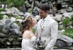 Arnhem 27 mei 2024
Trouwen Robbert de Nijs en zijn vrouw Sharon in Burgers Zoo. Zijn vader Rob de Nijs en moeder Belinda Meuldijk waren de getuigen .