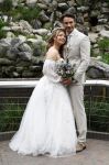 Arnhem 27 mei 2024
Trouwen Robbert de Nijs en zijn vrouw Sharon in Burgers Zoo. Zijn vader Rob de Nijs en moeder Belinda Meuldijk waren de getuigen .