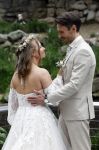 Arnhem 27 mei 2024
Trouwen Robbert de Nijs en zijn vrouw Sharon in Burgers Zoo. Zijn vader Rob de Nijs en moeder Belinda Meuldijk waren de getuigen .