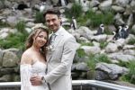 Arnhem 27 mei 2024
Trouwen Robbert de Nijs en zijn vrouw Sharon in Burgers Zoo. Zijn vader Rob de Nijs en moeder Belinda Meuldijk waren de getuigen .