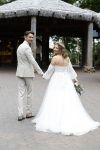 Arnhem 27 mei 2024
Trouwen Robbert de Nijs en zijn vrouw Sharon in Burgers Zoo. Zijn vader Rob de Nijs en moeder Belinda Meuldijk waren de getuigen .