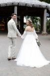 Arnhem 27 mei 2024
Trouwen Robbert de Nijs en zijn vrouw Sharon in Burgers Zoo. Zijn vader Rob de Nijs en moeder Belinda Meuldijk waren de getuigen .