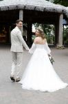 Arnhem 27 mei 2024
Trouwen Robbert de Nijs en zijn vrouw Sharon in Burgers Zoo. Zijn vader Rob de Nijs en moeder Belinda Meuldijk waren de getuigen .