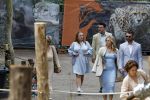 Arnhem 27 mei 2024
Trouwen Robbert de Nijs en zijn vrouw Sharon in Burgers Zoo. Zijn vader Rob de Nijs en moeder Belinda Meuldijk waren de getuigen .