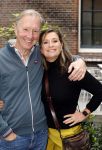 Amsterdam 27 mei 2024
Boekpresentatie Michiel Vos  in het College Hotel. Rick Nieman en zijn vrouw Sacha de Boer