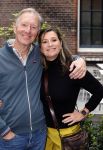 Amsterdam 27 mei 2024
Boekpresentatie Michiel Vos  in het College Hotel. Rick Nieman en zijn vrouw Sacha de Boer