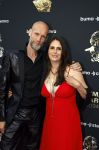 Amsterdam 3 juni 2024
Buma awards in de schouwburg  in Amsterdam . Sharon den Adel en Robert Westerholt ( Within Temptation)
