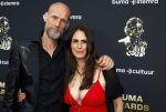 Amsterdam 3 juni 2024
Buma awards in de schouwburg  in Amsterdam . Sharon den Adel en Robert Westerholt ( Within Temptation)