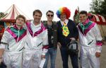 Lelystad 13 juni 2024
Rob kamphues en Jan Jaap v Roon organiseren met stichting groot hart een event , het grote race circus komt eraan, op de kartbaan in Lelystad .  Patrick Stoof is de presentator en ook Jack Plooij draagt zijn steentje bij.