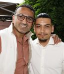 Amsterdam 6 juni 2024
Talkies terras awards bij het College Hotel . Tamer Gonen met zoon