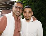Amsterdam 6 juni 2024
Talkies terras awards bij het College Hotel . Tamer Gonen met zoon