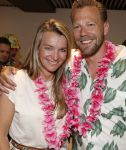 Amsterdam 25 mei 2024
Feestje na concert van de Toppers in de Johan Cruijff Arena. Tim Klijn met vrouw