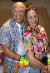 Amsterdam 25 mei 2024
Feestje na concert van de Toppers in de Johan Cruijff Arena. Tom Coronel kwam met zijn vrouw