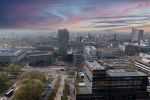 Eindhoven, 2 Mei 2025
Uitzicht op 80 meter vanuit de Bunkertoren met op het oosten de TU/e en in het zuiden het centrum van Eindhoven