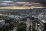 Eindhoven, 2 Mei 2025
Uitzicht op 80 meter vanuit de Bunkertoren met op het oosten de TU/e en in het zuiden het centrum van Eindhoven