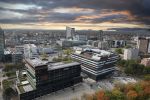 Eindhoven, 2 Mei 2025
Uitzicht op 80 meter vanuit de Bunkertoren met op het oosten de TU/e en in het zuiden het centrum van Eindhoven