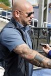 Zeewolde 29 mei 2024
Wesley Sneijder en Wesley Bronkhorst  bij muziekfeest op het plein
