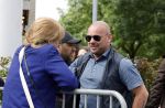 Zeewolde 29 mei 2024
Wesley Sneijder en Wesley Bronkhorst  bij muziekfeest op het plein