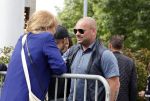 Zeewolde 29 mei 2024
Wesley Sneijder en Wesley Bronkhorst  bij muziekfeest op het plein