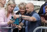 Zeewolde 29 mei 2024
Wesley Sneijder en Wesley Bronkhorst  bij muziekfeest op het plein