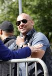 Zeewolde 29 mei 2024
Wesley Sneijder en Wesley Bronkhorst  bij muziekfeest op het plein. Tatoo Xess Xava