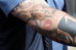 Zeewolde 29 mei 2024
Wesley Sneijder en Wesley Bronkhorst  bij muziekfeest op het plein. Tatoo Yolanthe
