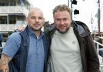 Zeewolde 29 mei 2024
Wesley Sneijder en Wesley Bronkhorst  bij muziekfeest op het plein