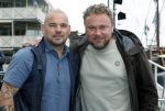 Zeewolde 29 mei 2024
Wesley Sneijder en Wesley Bronkhorst  bij muziekfeest op het plein