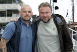 Zeewolde 29 mei 2024
Wesley Sneijder en Wesley Bronkhorst  bij muziekfeest op het plein
