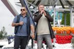 Zeewolde 29 mei 2024
Wesley Sneijder en Wesley Bronkhorst  bij muziekfeest op het plein