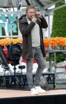 Zeewolde 29 mei 2024
Wesley Sneijder en Wesley Bronkhorst  bij muziekfeest op het plein