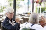 Laren 18 juni 2025 
Ad Visser op terras in Laren