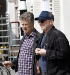 Amsterdam 3 juni 2025
Boris Dittrich met partner Jehoshua Rozenman in Amsterdam zuid.