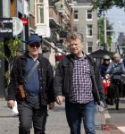 Amsterdam 3 juni 2025
Boris Dittrich met partner Jehoshua Rozenman in Amsterdam zuid.