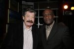 Amsterdam 11 februari 2016
Ria Valk viert haar 75e verjaardag bij Lovers.
Chiel Montagne met Oscar Harris