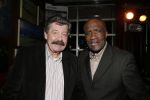 Amsterdam 11 februari 2016
Ria Valk viert haar 75e verjaardag bij Lovers.
Chiel Montagne met Oscar Harris
