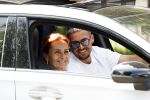 Amsterdam 19 juni 2025
Donny Roelvink samen met zijn moeder Lucienne  in de auto
