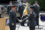 Amersfoort 18 juni 2023
Koning Willem Alexander en Prinses Amalia aanwezig bij de nieuwe standaard die overhandigt zal worden aan het Regiment Huzaren Prinses Catharina-Amalia op de Prins Bernhardkazerne. Het is de eerste keer nadat Prinses Amalia haar arm gebroken heeft na val van het paard .