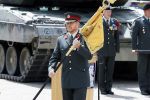 Amersfoort 18 juni 2023
Koning Willem Alexander en Prinses Amalia aanwezig bij de nieuwe standaard die overhandigt zal worden aan het Regiment Huzaren Prinses Catharina-Amalia op de Prins Bernhardkazerne. Het is de eerste keer nadat Prinses Amalia haar arm gebroken heeft na val van het paard .