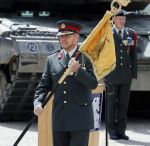 Amersfoort 18 juni 2023
Koning Willem Alexander en Prinses Amalia aanwezig bij de nieuwe standaard die overhandigt zal worden aan het Regiment Huzaren Prinses Catharina-Amalia op de Prins Bernhardkazerne. Het is de eerste keer nadat Prinses Amalia haar arm gebroken heeft na val van het paard .