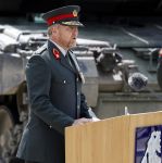 Amersfoort 18 juni 2023
Koning Willem Alexander en Prinses Amalia aanwezig bij de nieuwe standaard die overhandigt zal worden aan het Regiment Huzaren Prinses Catharina-Amalia op de Prins Bernhardkazerne. Het is de eerste keer nadat Prinses Amalia haar arm gebroken heeft na val van het paard .