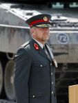 Amersfoort 18 juni 2023
Koning Willem Alexander en Prinses Amalia aanwezig bij de nieuwe standaard die overhandigt zal worden aan het Regiment Huzaren Prinses Catharina-Amalia op de Prins Bernhardkazerne. Het is de eerste keer nadat Prinses Amalia haar arm gebroken heeft na val van het paard .