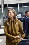 Amsterdam 11 juni 2025
Koningin Maxima vertrekt bij de RAI om naar haar dochter Prinses Amalia te gaan die in het ziekenhuis ligt ivm val van haar paard.