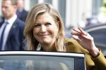 Amsterdam 11 juni 2025
Koningin Maxima vertrekt bij de RAI om naar haar dochter Prinses Amalia te gaan die in het ziekenhuis ligt ivm val van haar paard.