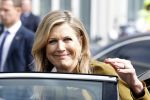 Amsterdam 11 juni 2025
Koningin Maxima vertrekt bij de RAI om naar haar dochter Prinses Amalia te gaan die in het ziekenhuis ligt ivm val van haar paard.