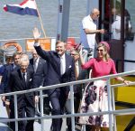 Lopik en Vianen 13 mei 2025
Streekbezoek Koning Willem Alexander en koningin Maxima . Sjors Frohlich is de brugemeester .