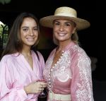Naarden 18 juni 2025
Presentatie tijdschrift Vivian Reijs ( Hormonen ) bij het Arsenaal . Leontine Ruiters met dochter Jada Borsato