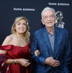 Amsterdam 2 juni 2025
Uitreiking Buma prijzen in de schouwburg van Amsterdam. Lex Harding met partner